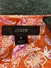 J.Crew 100% Ramie Orange Long Sleeve Blouse Size S - photo 7