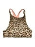 Malai Animal Print Brown Swimsuit Top Size S - photo 1