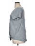 Akini Gray Short Sleeve Top Size XL - photo 5