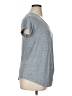 Akini Gray Short Sleeve Top Size XL - photo 4