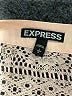 Express 100% Polyester Pink Tan 3/4 Sleeve Blouse Size L - photo 7