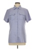Cabela's 100% Polyester Blue Short Sleeve Blouse Size L - photo 1