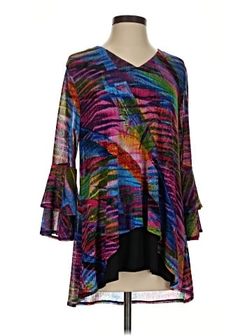 Calessa 3/4 Sleeve Blouse (view 1)