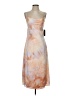 Lulus 100% Polyester Tie-dye Tan Cocktail Dress Size S - photo 1