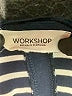 Workshop Republic Clothing Stripes Black Short Sleeve Top Size S (estimated) - photo 7