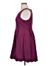 Elle Solid Purple Casual Dress Size 16 - photo 5