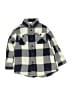 Crewcuts Plaid Gray Long Sleeve Button-Down Shirt Size 3 - photo 1