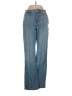 MICHAEL Michael Kors Chevron-herringbone Blue Jeans Size 4 - photo 1