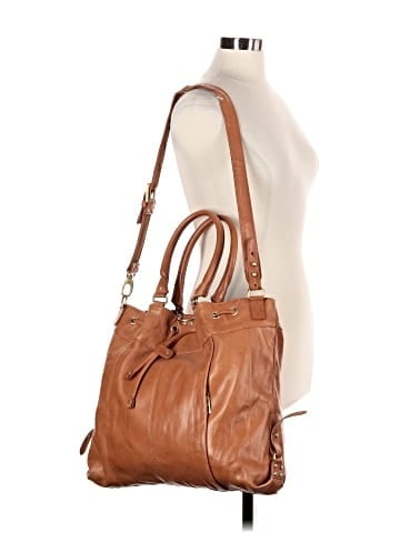 BCBGMAXAZRIA Leather Tote (view 2)