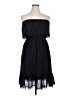 Express Solid Black Cocktail Dress Size M - photo 1