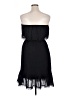 Express Solid Black Cocktail Dress Size M - photo 2