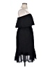 Express Solid Black Cocktail Dress Size M - photo 4