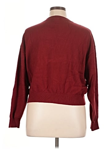 Orange Kiss Pullover Sweater (view 2)