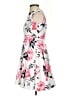 Kate Kasin Floral Gray Cocktail Dress Size P (estimated, petite) - photo 5