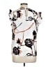 Como Black Ivory Sleeveless Blouse Size L - photo 2