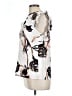 Como Black Ivory Sleeveless Blouse Size L - photo 5