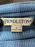 Pendleton 100% Cashmere Blue Cashmere Pullover Sweater Size L - photo 6