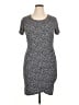Muse Tweed Gray Casual Dress Size XL Petite - photo 1