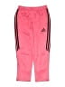 Adidas 100% Polyester Pink Track Pants Size 13 - 14 - photo 1