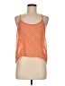 Everly 100% Polyester Orange Tank Top Size M - photo 1