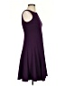 Calvin Klein Solid Purple Cocktail Dress Size XXS (estimated) - photo 4
