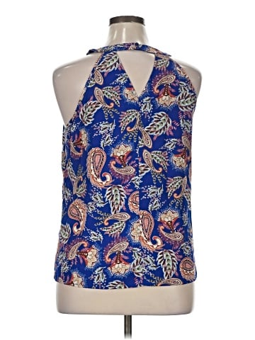 Skies Are Blue Sleeveless Blouse (view 2)