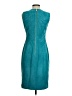 Calvin Klein Solid Teal Cocktail Dress Size 4 - photo 2