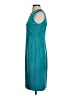 Calvin Klein Solid Teal Cocktail Dress Size 4 - photo 5