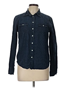 American Eagle Outfitters Long Sleeve Button-Down Shirt (view 1)