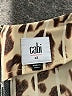 CAbi 100% Polyester Animal Print Brown Sleeveless Blouse Size XL - photo 7