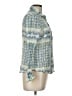 Tory Burch Green Blue Long Sleeve Blouse Size 12 - photo 4