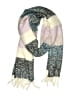 Ann Taylor 100% Polyester Ivory Purple Scarf One size - photo 1