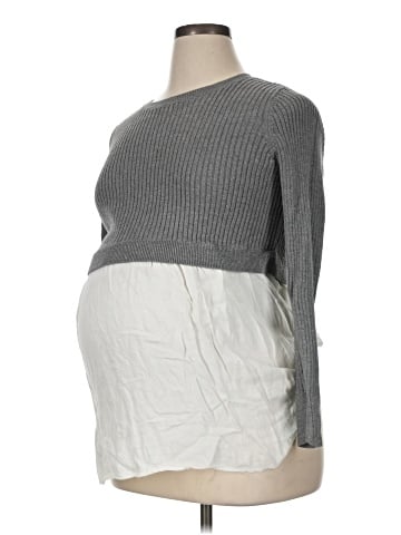 Motherhood Pullover Sweater (view 1)