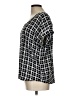 Pink Rose 100% Polyester Black Short Sleeve Blouse Size L - photo 5