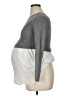 Motherhood Gray Pullover Sweater Size XL Maternity - photo 5