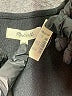 Madewell Solid Black Cross-Front Button Dress Size XXS - photo 7