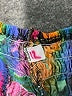 Unbranded Tropical Blue Cocktail Dress Size XS (estimated) - photo 7
