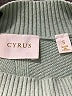 Cyrus Solid Green Pullover Sweater Size S - photo 7