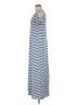 Unbranded Stripes Blue Casual Dress Size M (estimated) - photo 5