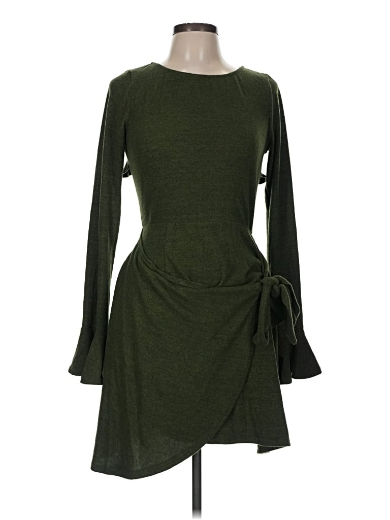 Lulus Casual Dress In Green
