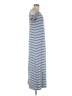 Unbranded Stripes Blue Casual Dress Size M (estimated) - photo 4