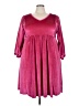 Assorted Brands Burgundy Casual Dress Size 3X - photo 1
