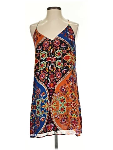Lavender Brown Sleeveless Silk Top (view 1)