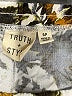 Truth + Style 100% Rayon Floral Silver Casual Pants Size S (petite) - photo 4