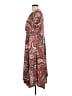 Tacera Paisley Red Casual Dress Size L - photo 5