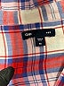 Gap Outlet 100% Cotton Plaid Red Long Sleeve Button-Down Shirt Size M - photo 7