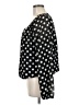 Evereve 100% Polyester Polka Dots Black 3/4 Sleeve Blouse Size M - photo 5