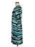 Connected Apparel Graphic Teal Cocktail Dress Size 8 - photo 5