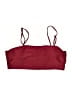 Unbranded Solid Burgundy Swimsuit Top Size 1X - photo 1