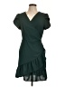 Unbranded 100% Polyester Green Cocktail Dress Size L - photo 1